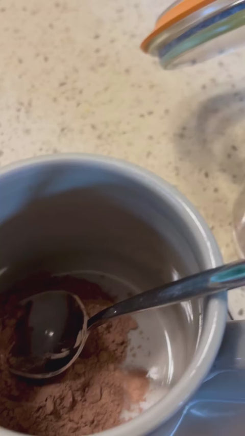 functional cacao drink supporting aerobic capacity and brain health