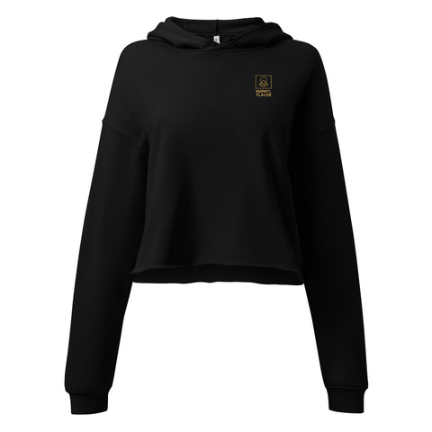 I am The Land - The Land Is Me - Crop Hoodie